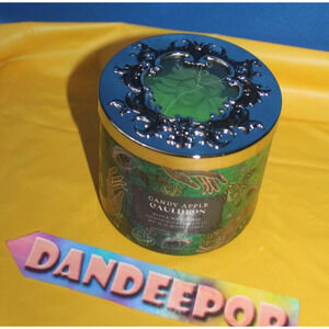 Bath & Body Works Candy Apple Cauldron Halloween Scented Jar Candle